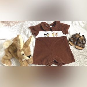 BabyBoy Smock-12 Months-Puppy Dogs 🐶